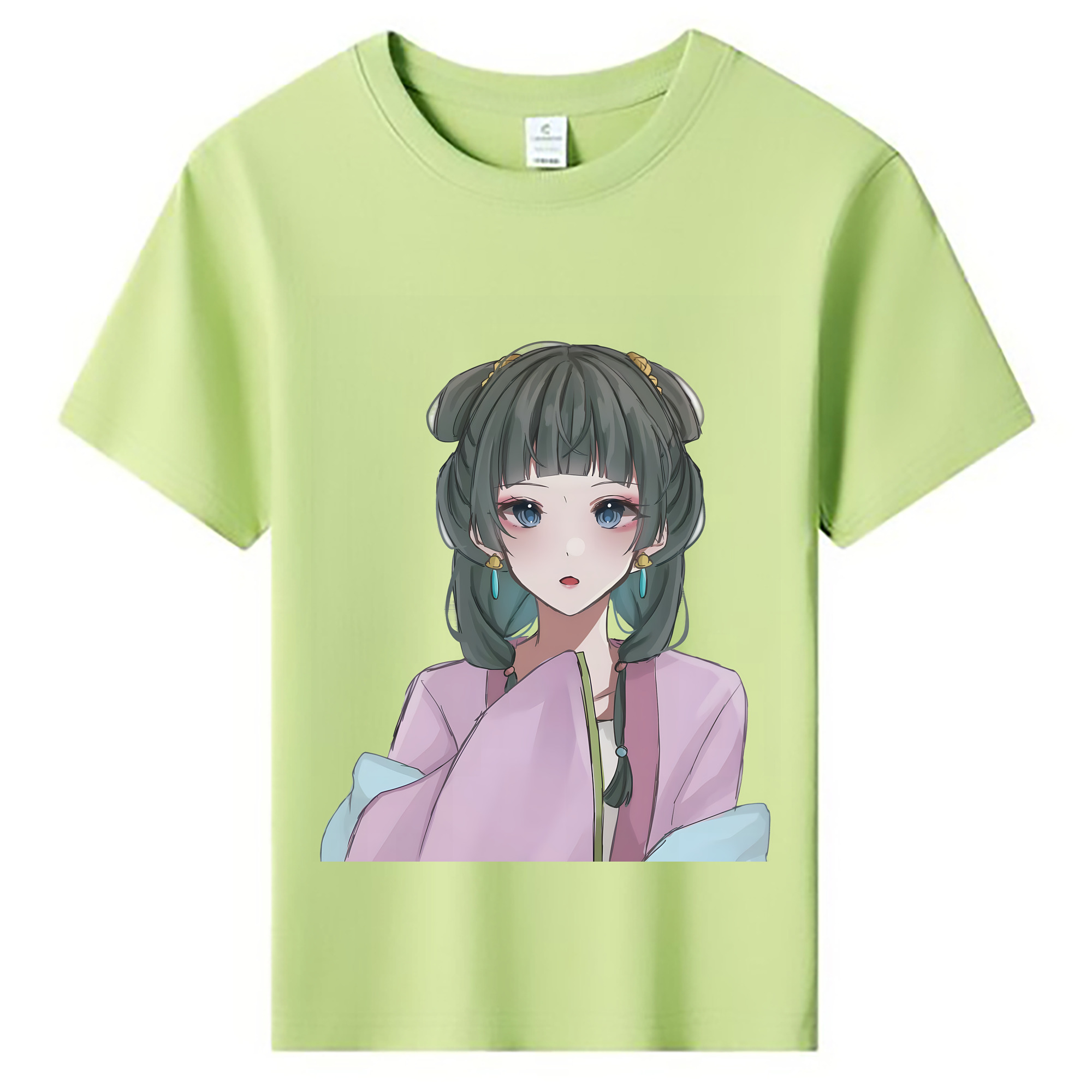 （画像用） 薬屋のひとりごと The Apothecary Diaries 綿100％キッズTシャツ（フロントプリント）